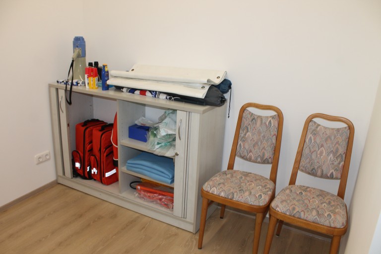 Patientenraum Versorgung