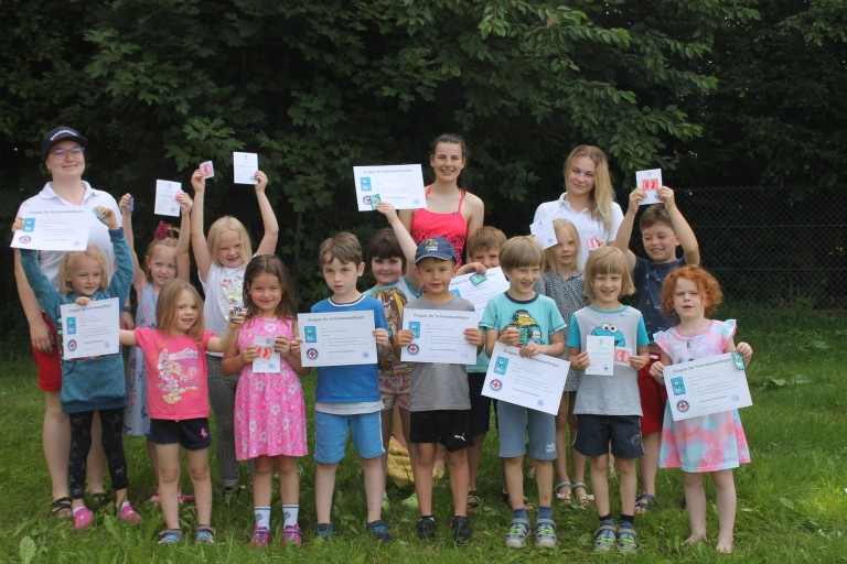 Gruppe 1 Sommerschwimmkurs 2021