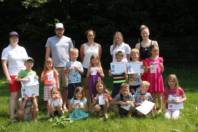 Gruppe 2 Sommerschwimmkurs 2021